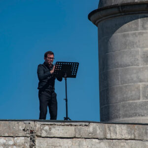 Balade musicale sur l'île Madame durant l'édition 2022 du festival