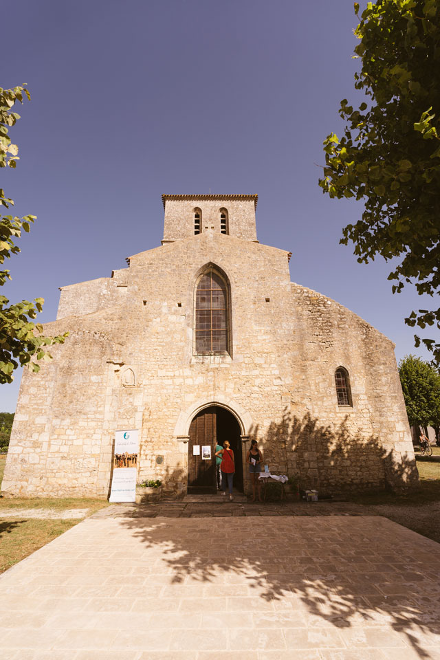 Eglise de Saint-Sornin ville du marais de Brouage